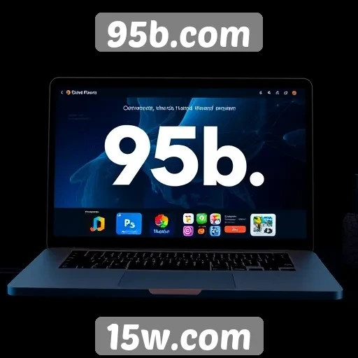 Análise da interface do usuário em 95b.com